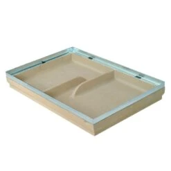 MEA Fußabstreiferkasten MEAGARD Ohne Auflage