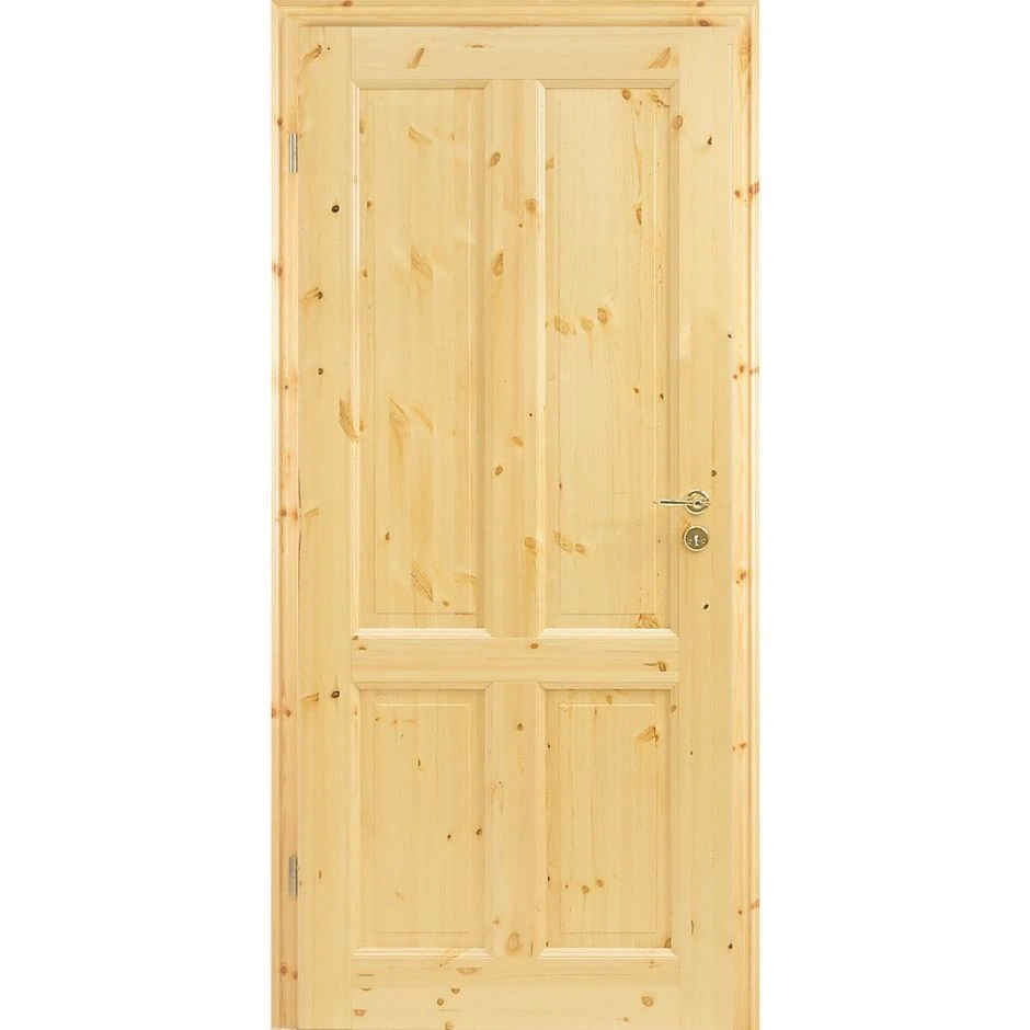 Kilsgaard Zimmertür Holz Typ 02/04 Kiefer Unbehandelt