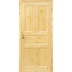 Kilsgaard Zimmertür Mit Zarge Set Typ 02/05 Holz Kiefer Unbehandelt