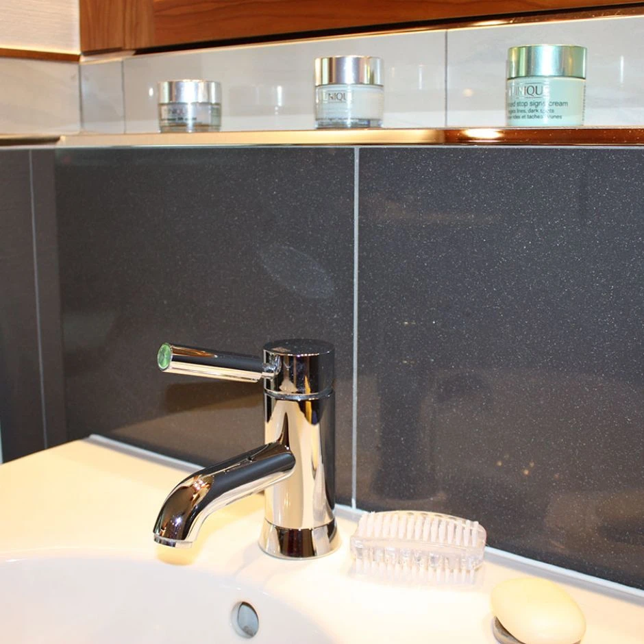 BLANKE Fliesenschiene Dreiecksprofil Aluminium Silberfarben Matt 6mm – Bild 7