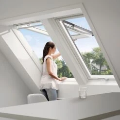 VELUX Dachfenster GPU 0062 Klapp-Schwingfenster Kunststoff ENERGIE SCHALLSCHUTZ Fenster