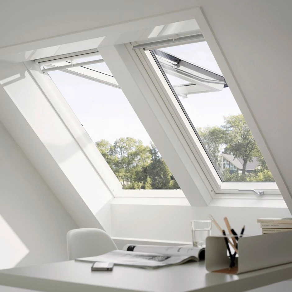 VELUX Dachfenster GPU 0068 Klapp-Schwingfenster Kunststoff ENERGIE Fenster