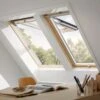 VELUX Dachfenster GPL 3066 Klapp-Schwingfenster Holz/Kiefer ENERGIE PLUS Fenster