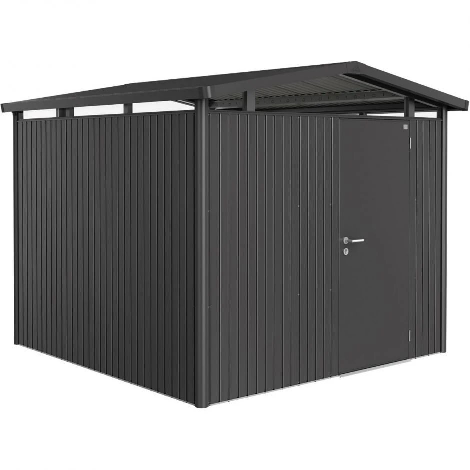 Biohort Gerätehaus Panorama Dunkelgrau-metallic Geräteschuppen – Bild 7