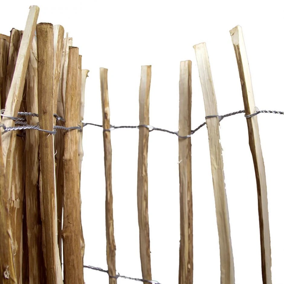 Staketenzaun Berg-Haselnuss Holzzaun â Bild 2