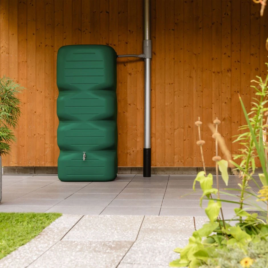 Graf Garantia Regentonne CUBUS Gartentank Dunkelgrün – Bild 4