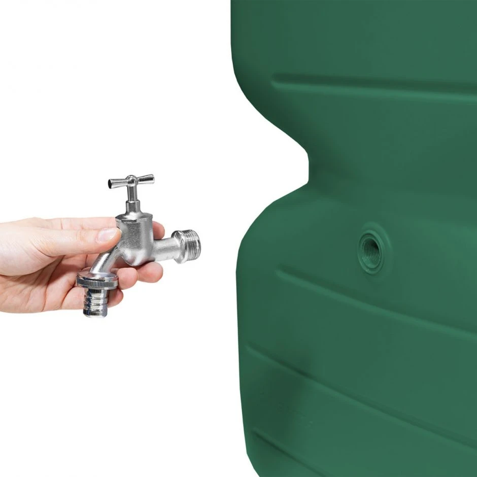 Graf Garantia Regentonne CUBUS Gartentank Dunkelgrün – Bild 2