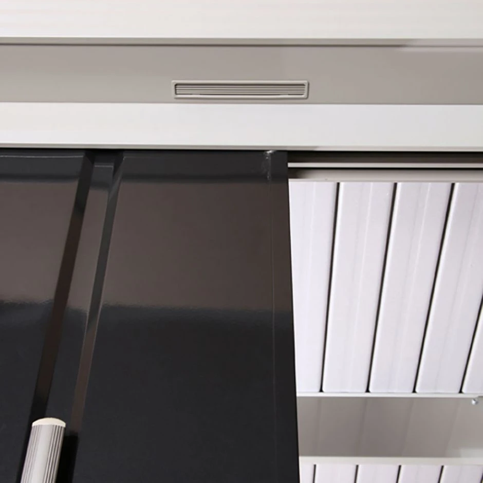 Wolff Finnhaus Gerätehaus Sapporo 2219 Komplettset Rauchgrau Geräteschuppen – Bild 8