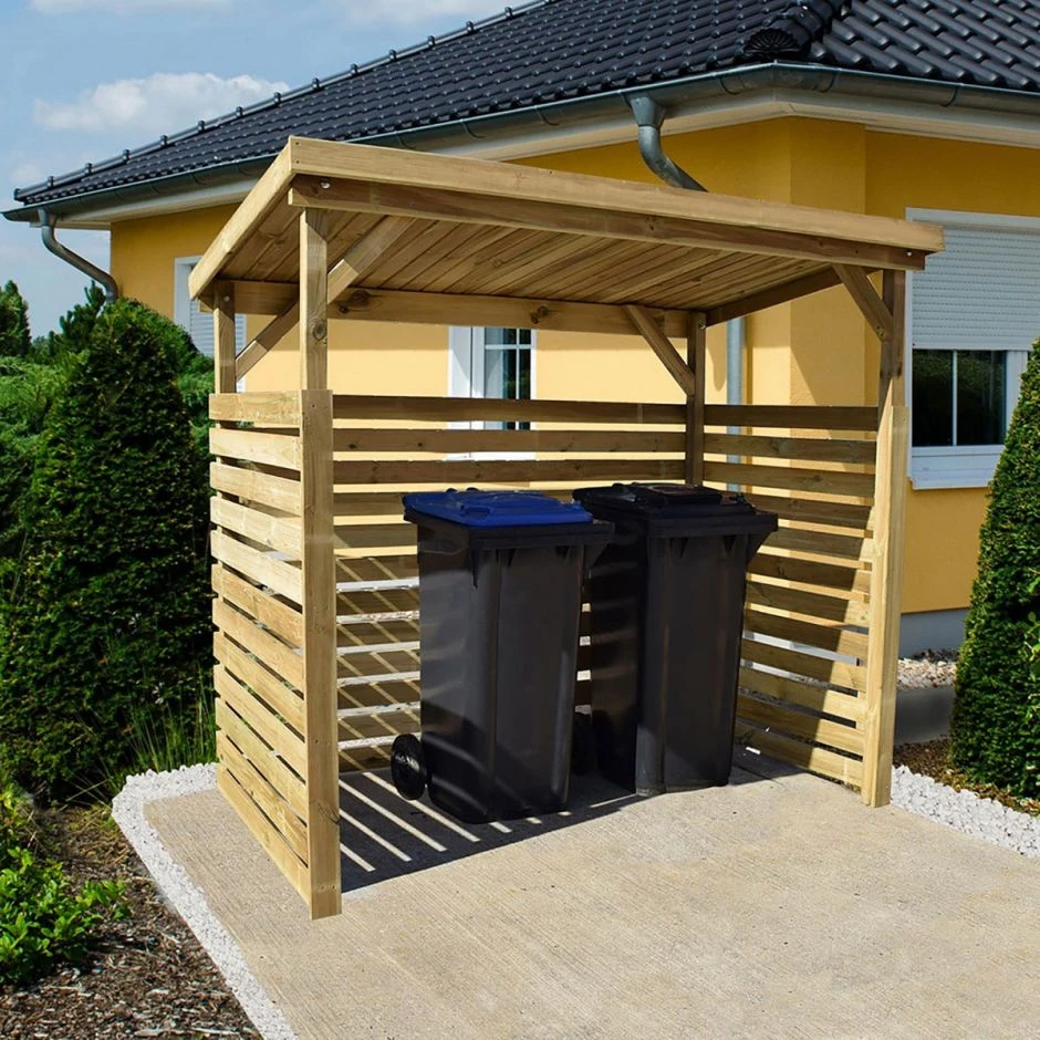 Weka Brennholzregal 663 B Kaminholzregal â Bild 2