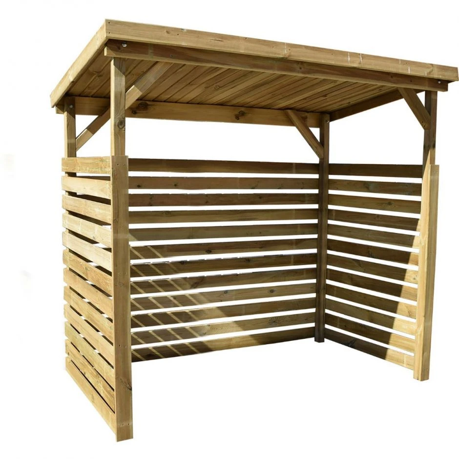 Weka Brennholzregal 663 B Kaminholzregal