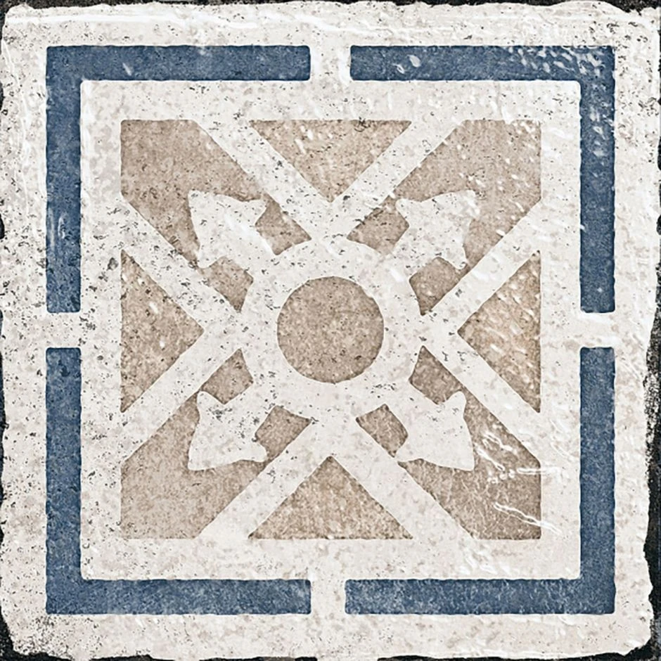 Wellker Fliesen Patchword Marrakesh Blue Mix Glasiert Matt Rundkante 20x20 Cm Stärke 10 Mm – Bild 9