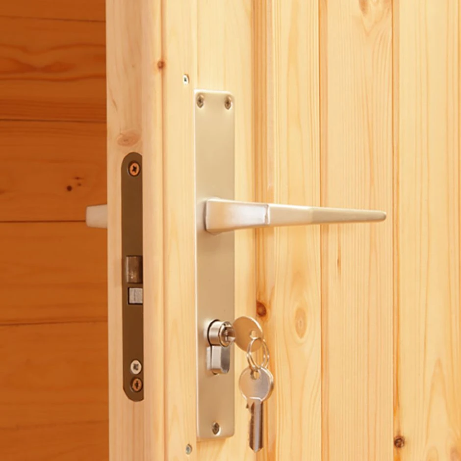 Wolff Finnhaus Gartenschrank 20 Naturbelassen Geräteschrank Aufbewahrungsschrank – Bild 5