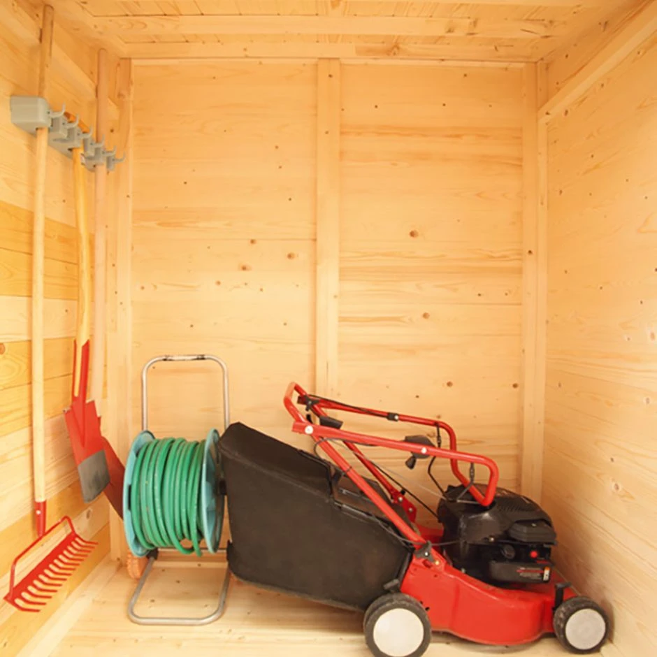 Wolff Finnhaus Gartenschrank 20 Naturbelassen Geräteschrank Aufbewahrungsschrank – Bild 3