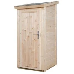 Wolff Finnhaus Gartenschrank 20 Naturbelassen Geräteschrank Aufbewahrungsschrank