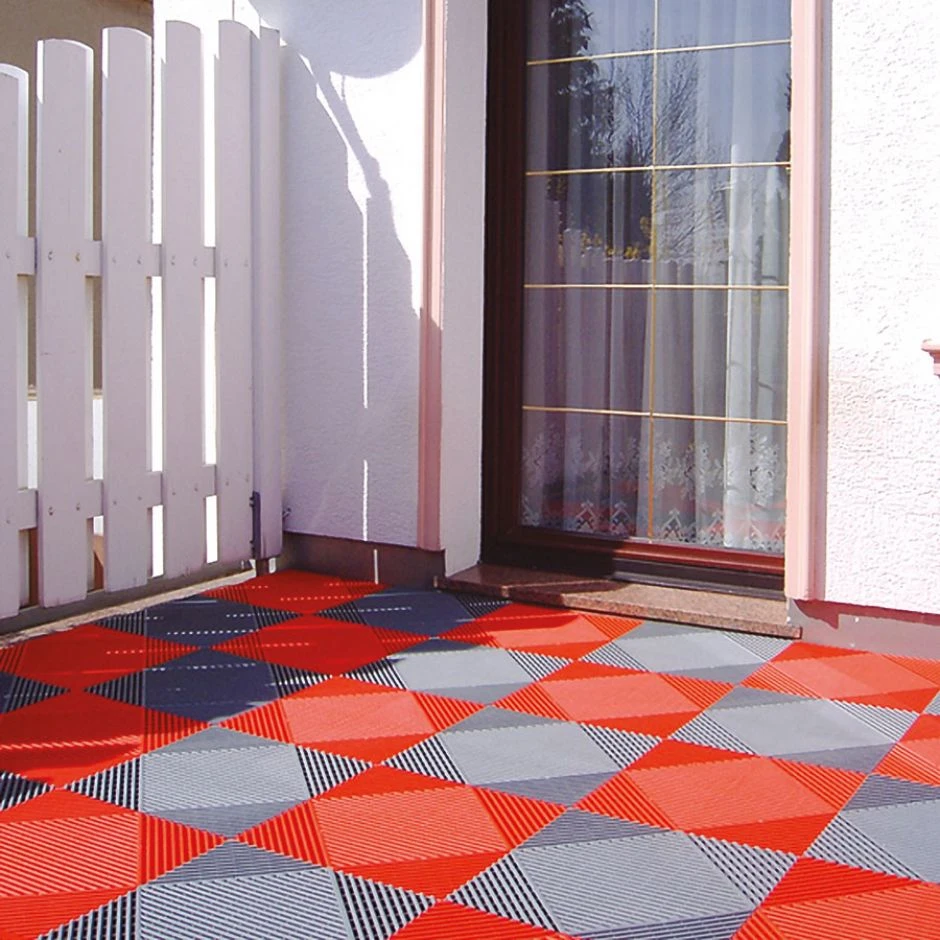 Florco Klickfliese Kunststoff Classic Grau â Bild 3