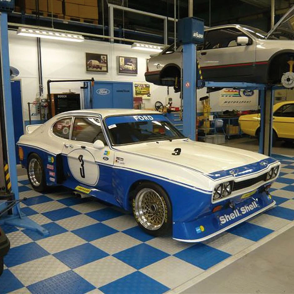 Florco Klickfliese Kunststoff Grip Weiss-alu â Bild 3