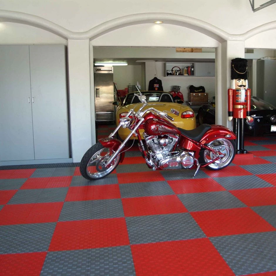 Florco Klickfliese Kunststoff Grip Weiss-alu â Bild 4