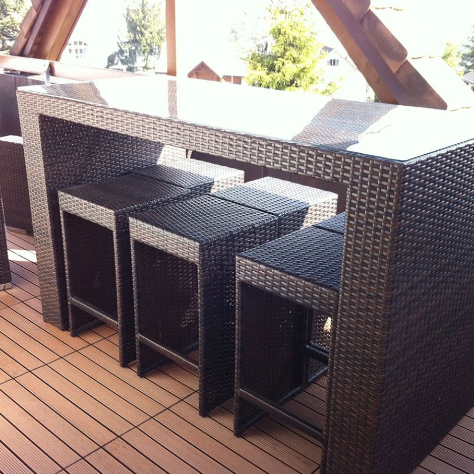 Florco WPC Klickfliese Braun – Bild 5