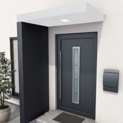 Gutta Seitenblende Für Rechteckvordach BS Anthrazit