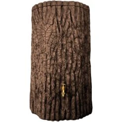 Rewatec Arves Regentonne Evergreen Dunkelbraun Regenfass