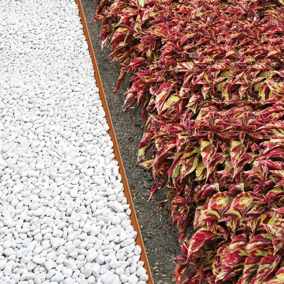 Bellissa Rasenkante Corten Mähkante Beeteinfassung – Bild 4