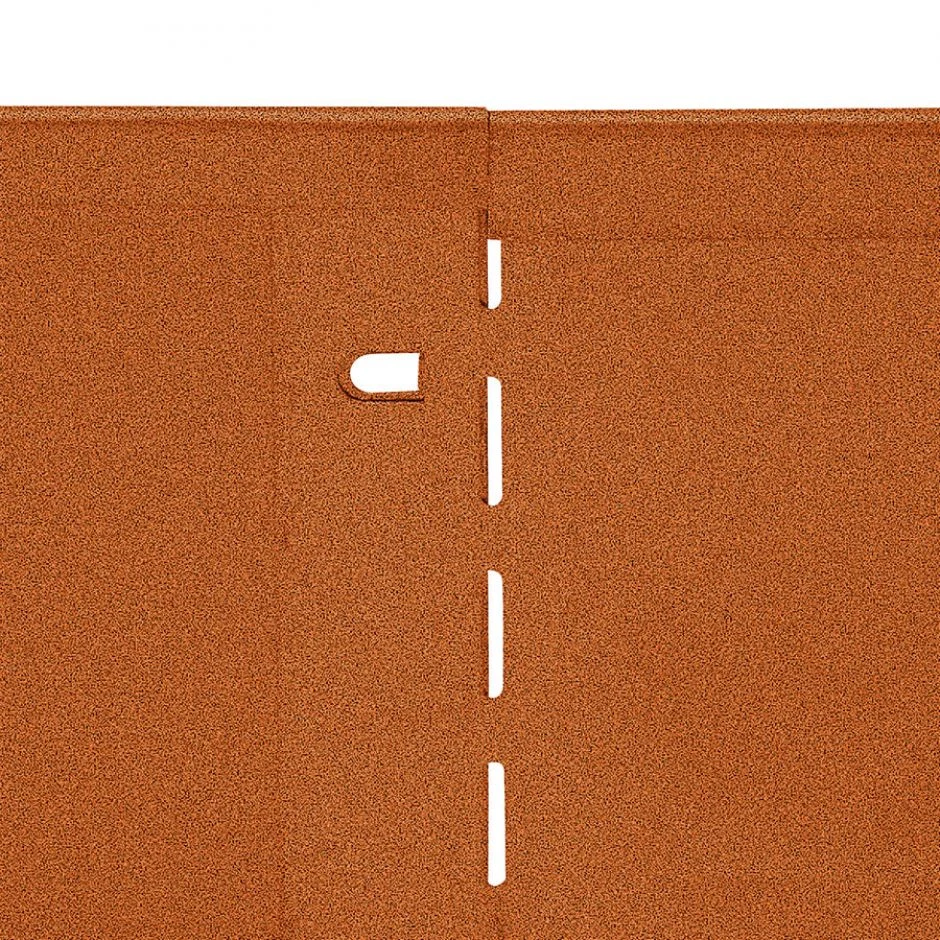 Bellissa Rasenkante Corten Mähkante Beeteinfassung – Bild 5