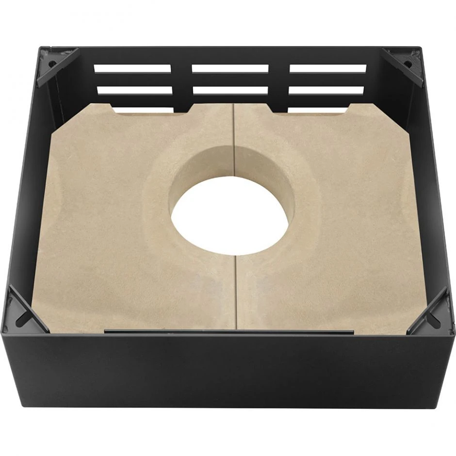 Justus Kaminofen Tova (W+) Stahl Schwarz â Bild 4