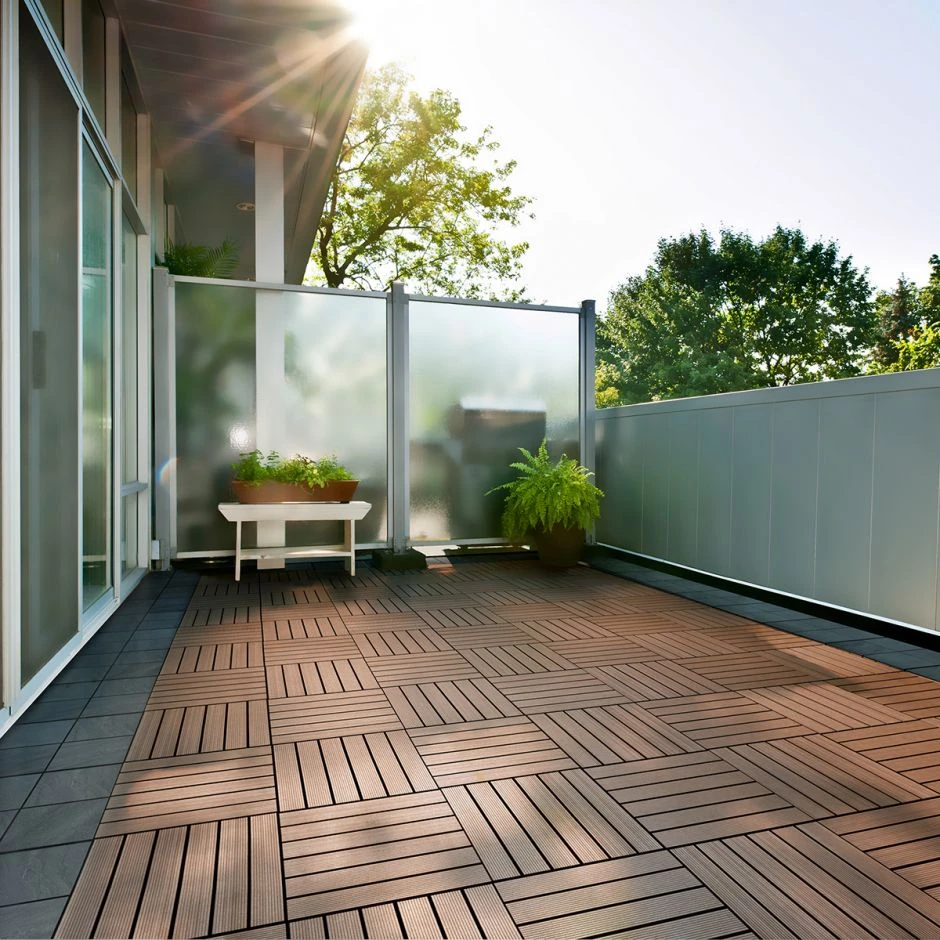 Florco WPC Klickfliese Braun – Bild 3