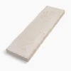 Seltra Natursteine Abdeckplatte VANILLA ROMANA Travertin Creme-beige