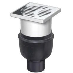 ACO Badablauf 150x150mm Easyflow Ablauf Senkrecht