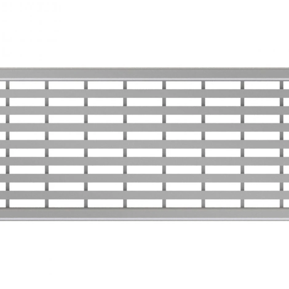 ACO Profiline Längsstegrost Edelstahl Baubreite 130 Mm