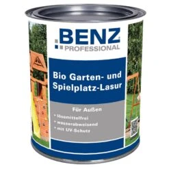 BENZ PROFESSIONAL Bio Garten- & Spielplatz-Lasur Holzschutzmittel