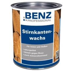 BENZ PROFESSIONAL Stirnkantenwachs Farblos Holzschutzmittel