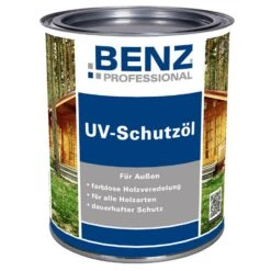 BENZ PROFESSIONAL UV-Schutzöl Farblos Holzschutzmittel