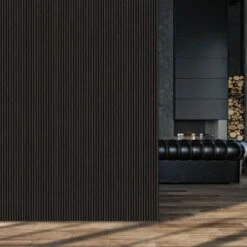 FibroTech Akustikpaneele BASIC / PROFF Black Oak - Eiche Schwarz