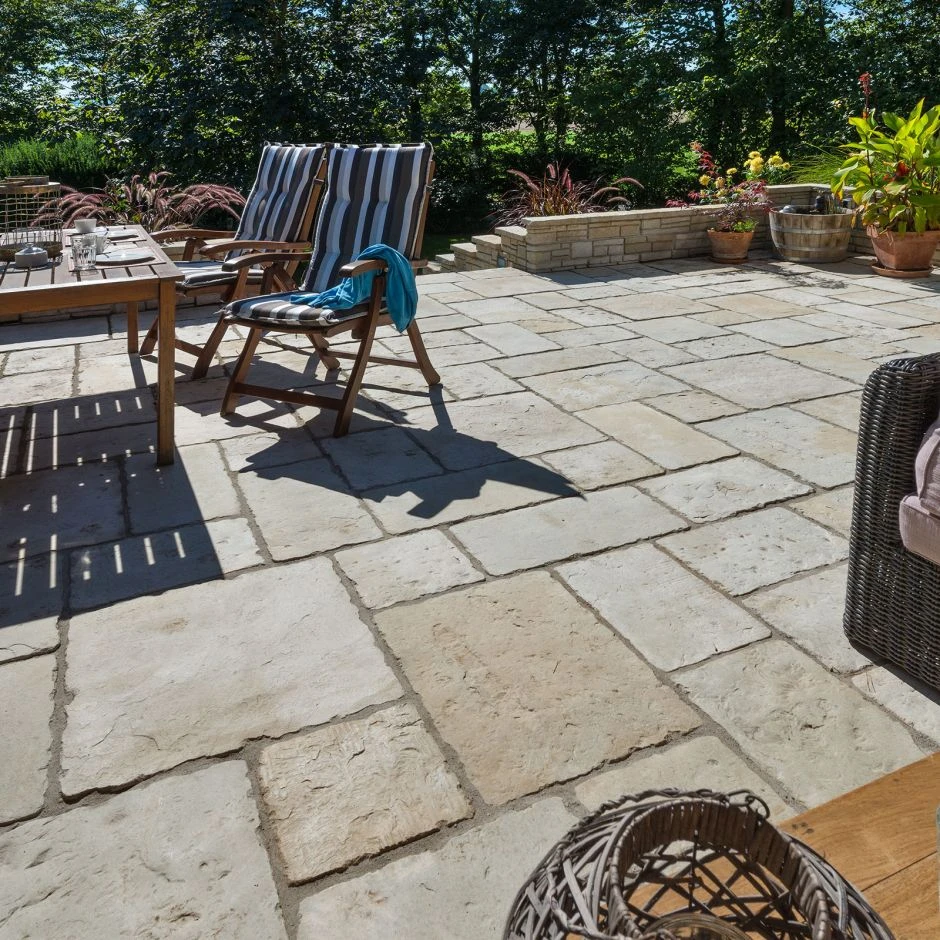 KANN Terrassenplatten Old Town Minipaket Sandstein