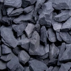 Bruchsteine Canadian Slate Schwarz