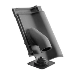 CREATON Solar-Dachdurchgang Keramisch NW 70 FUTURA Grau NUANCE Engobiert Dachziegel Dachdurchführung