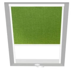 Wellker Verdunkelungsrollo Uni Grün 1599