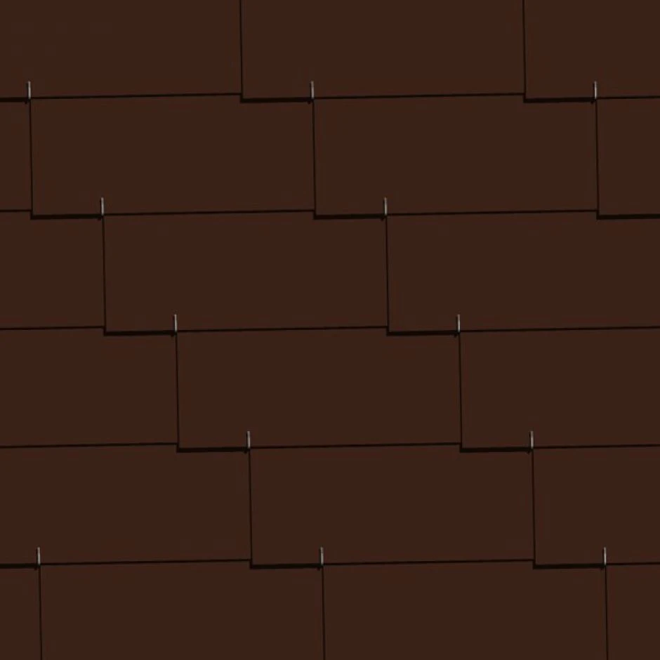 CEDRAL Dach- Und Fassadenplatte 60x30 Cm Glatt, Dunkelbraun