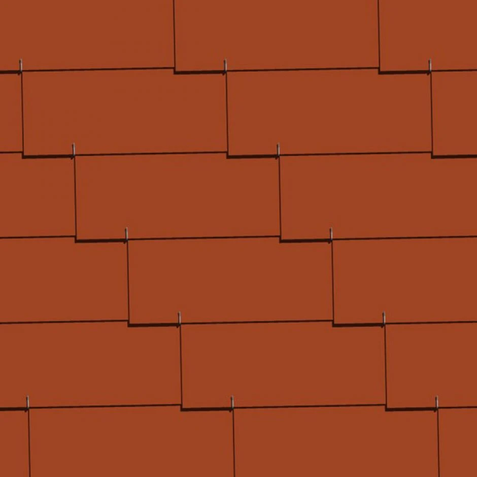 CEDRAL Dach- Und Fassadenplatte 60x30 Cm Glatt, Klassikrot