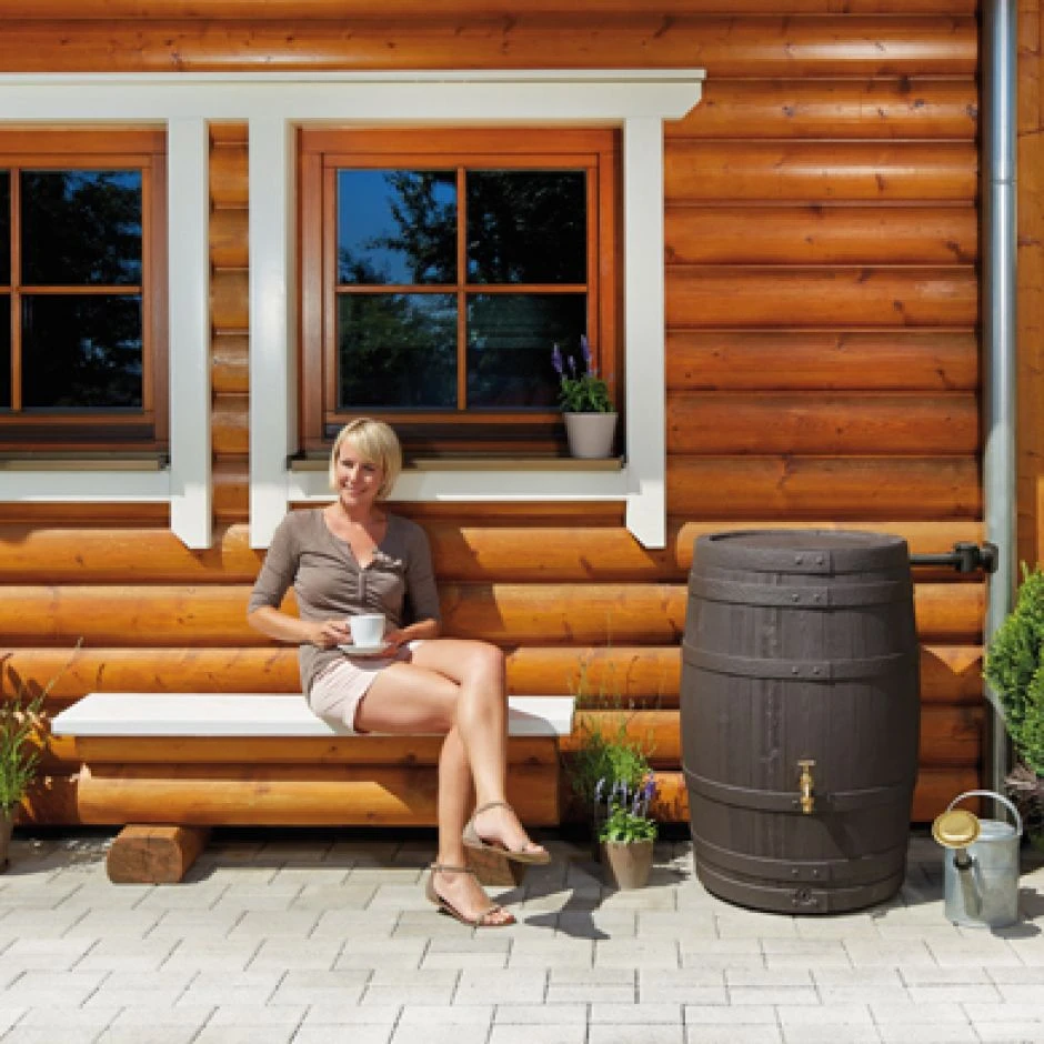 GRAF Regenfass Barrica 420 L Weinfass Regentonne â Bild 3