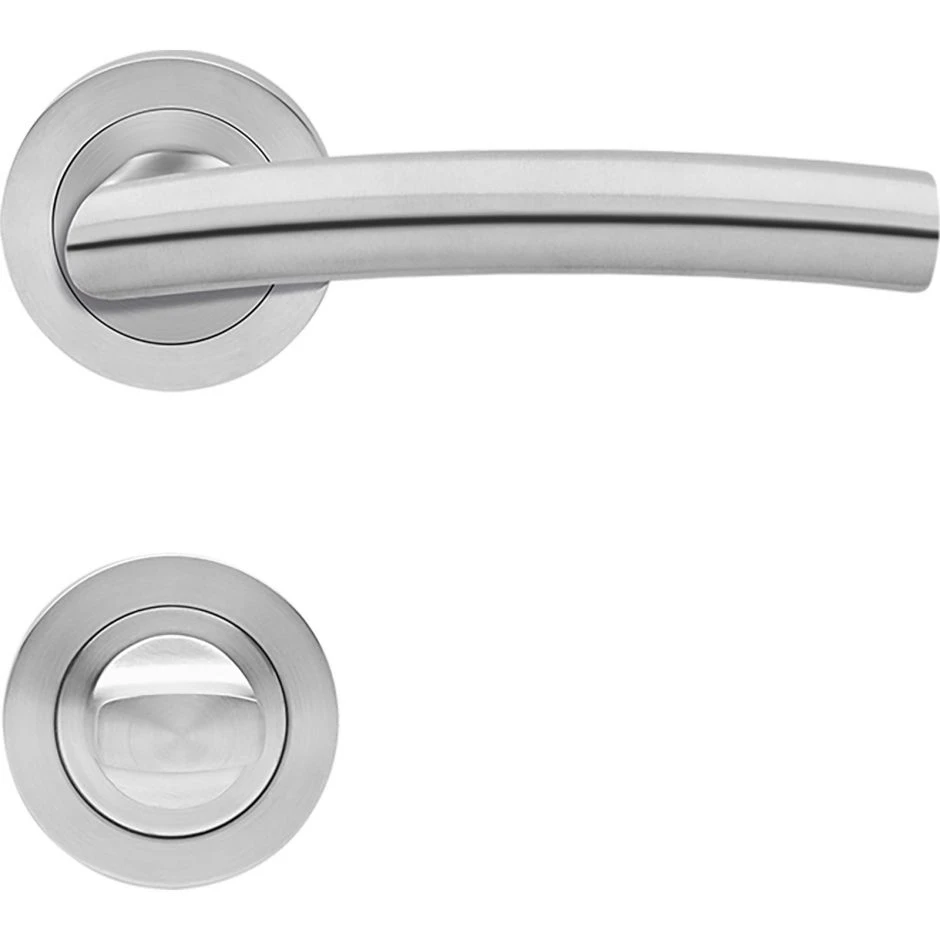 Karcher Türgriff-Garnitur Madrid ER56 Edelstahl Matt Türklinke – Bild 5