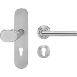 Karcher Schutzgarnitur ESGR28 670 PZ Mit Knopf EK582G Gekröpft Edelstahl Matt