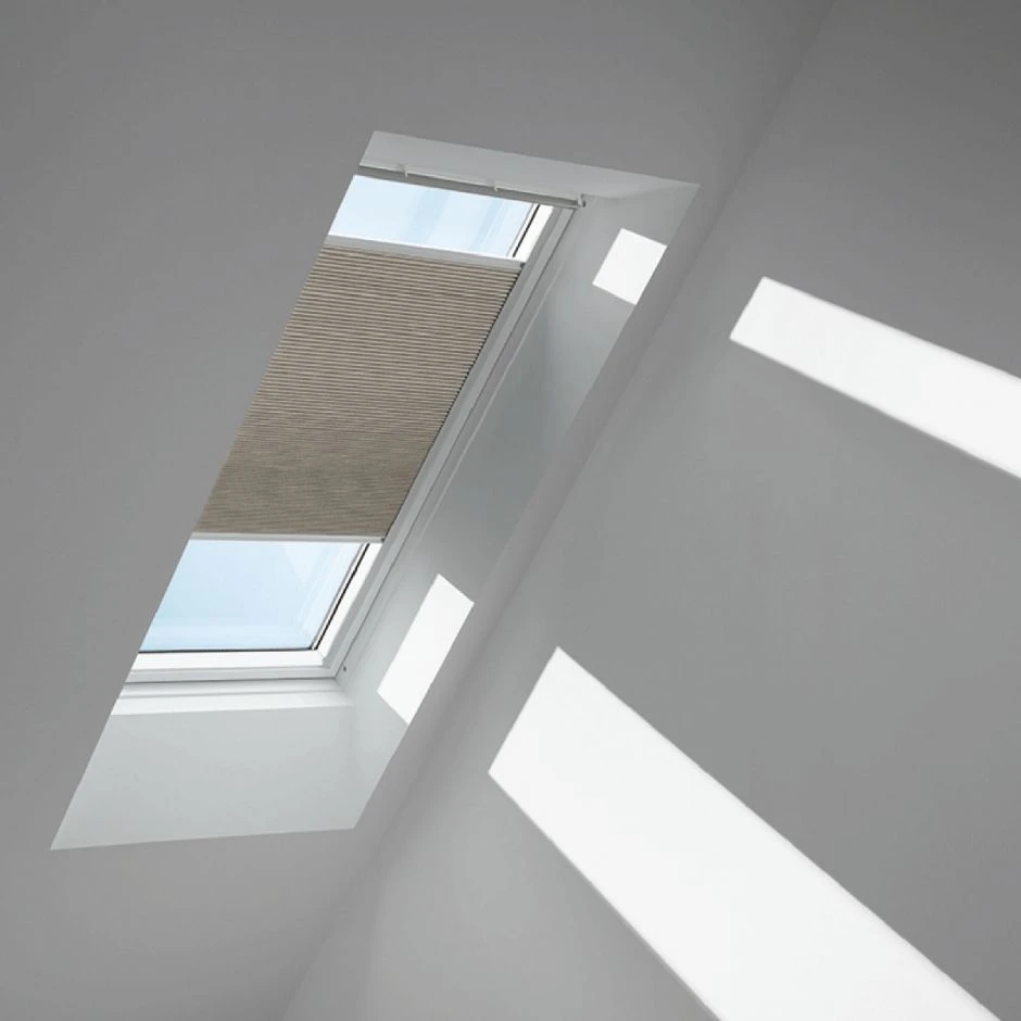 VELUX Wabenplissee Cremegrau 1171