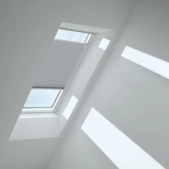 VELUX Plissee Grau 1282