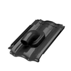 Erlus Forma Alu-Solardurchgang Anthrazit Dachziegel