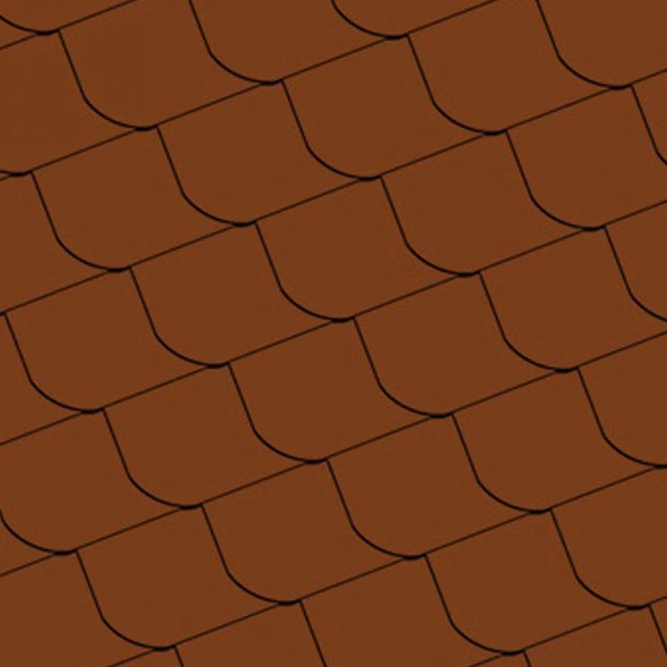 CEDRAL Fassadenplatte 20x20 Cm Glatt, Ziegelrot â Bild 3