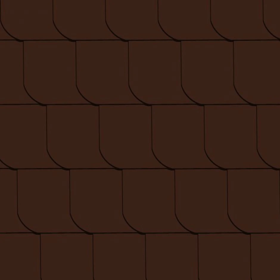 CEDRAL Fassadenplatte 20x20 Cm Glatt, Dunkelbraun