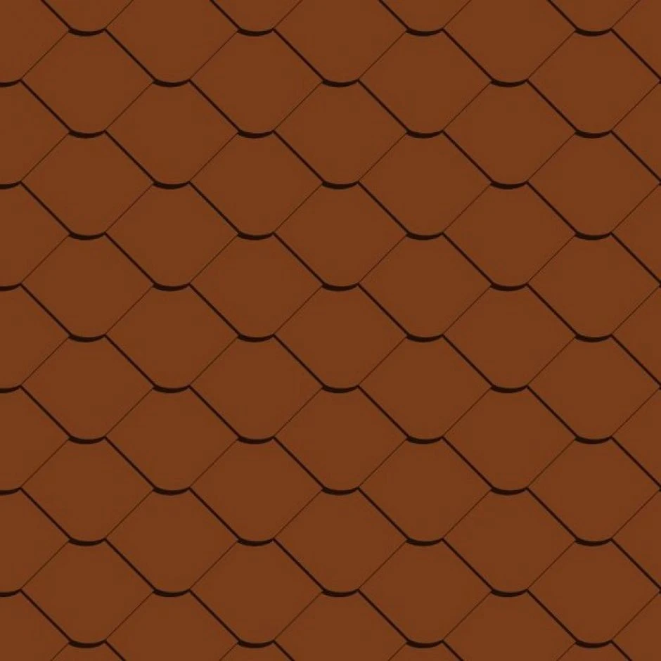 CEDRAL Fassadenplatte 20x20 Cm Glatt, Ziegelrot â Bild 2